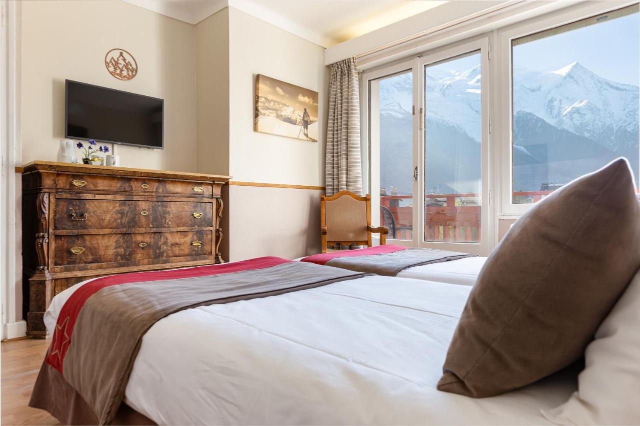 Chalet Hotel La Sapiniere Chamonix Buitenkant foto