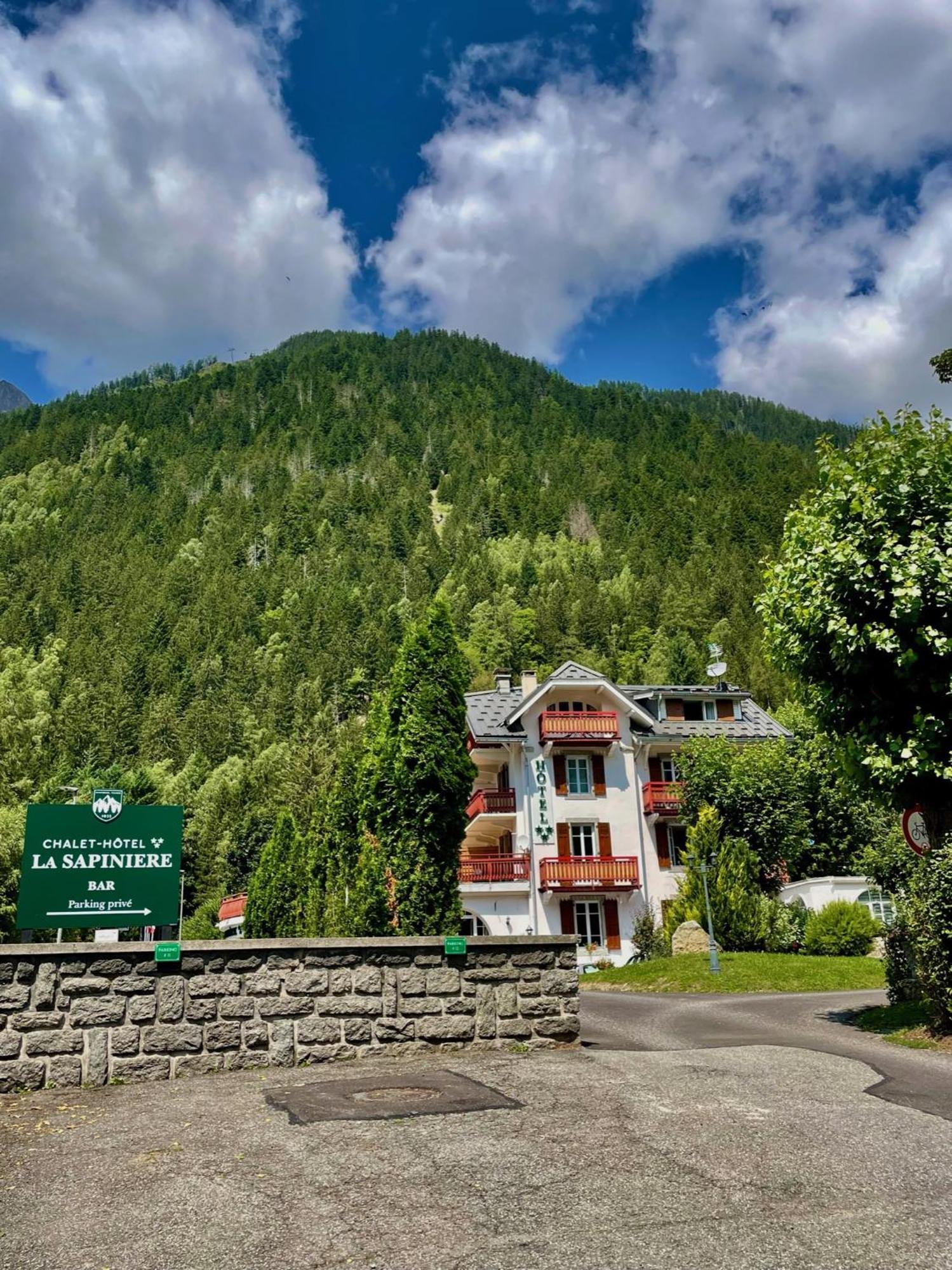 Chalet Hotel La Sapiniere Chamonix Buitenkant foto