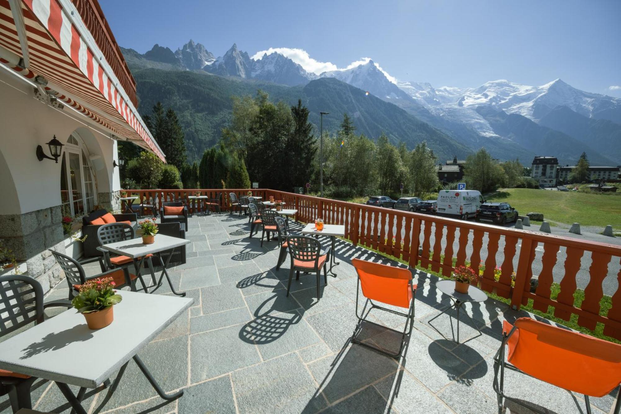 Chalet Hotel La Sapiniere Chamonix Buitenkant foto
