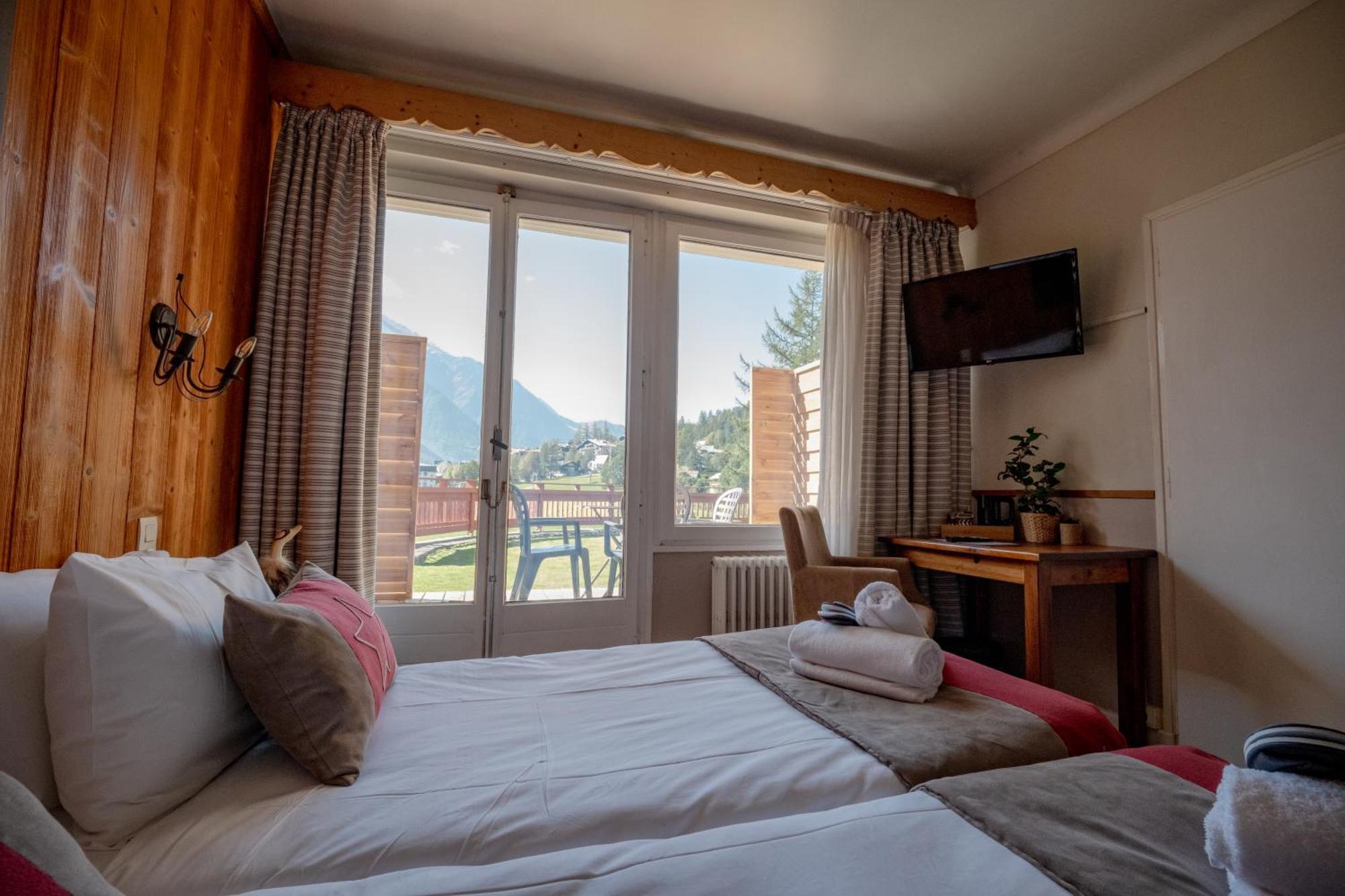 Chalet Hotel La Sapiniere Chamonix Buitenkant foto