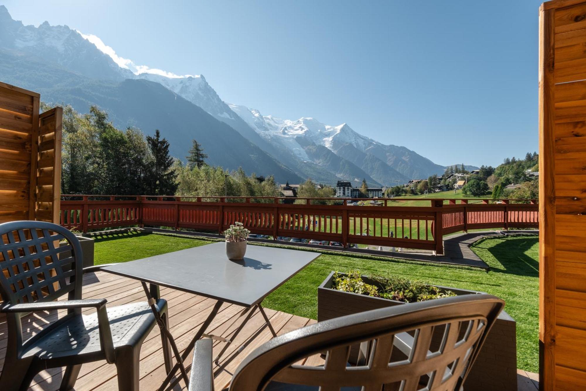 Chalet Hotel La Sapiniere Chamonix Buitenkant foto