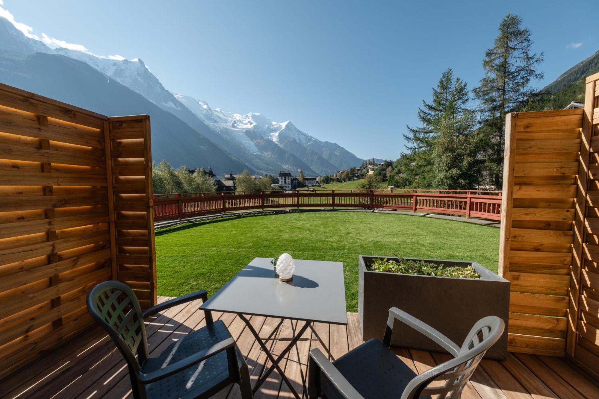 Chalet Hotel La Sapiniere Chamonix Buitenkant foto