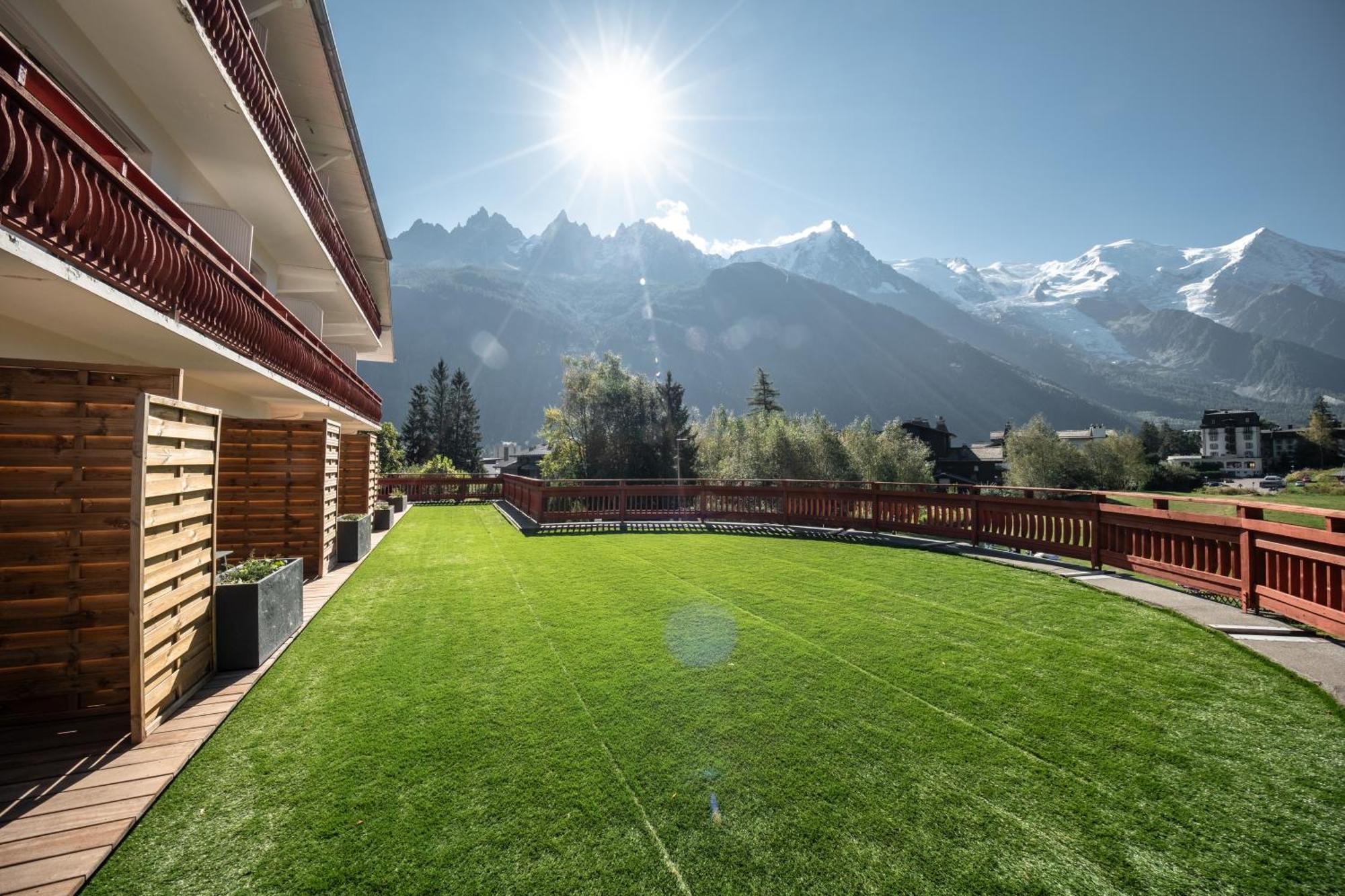 Chalet Hotel La Sapiniere Chamonix Buitenkant foto