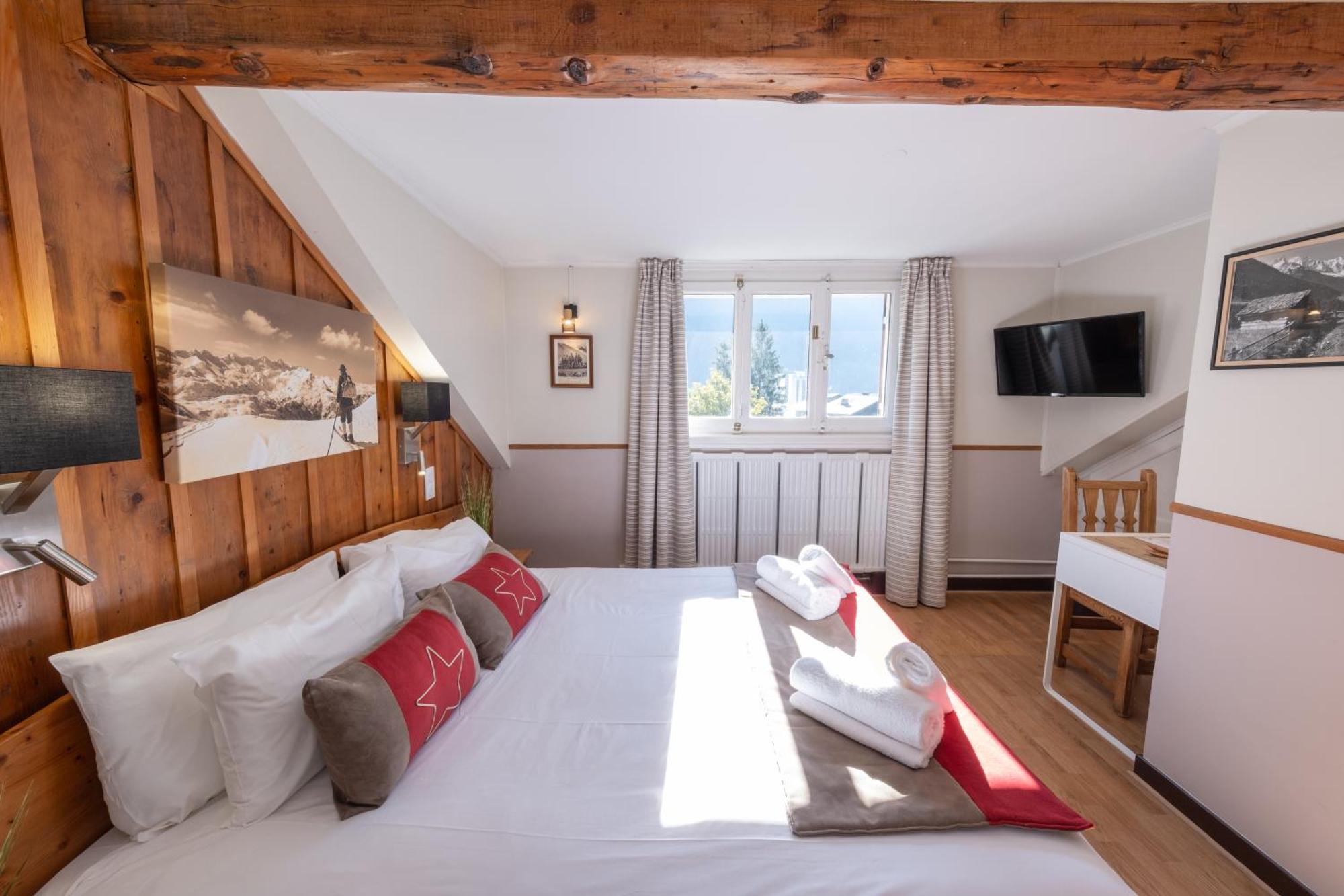 Chalet Hotel La Sapiniere Chamonix Buitenkant foto