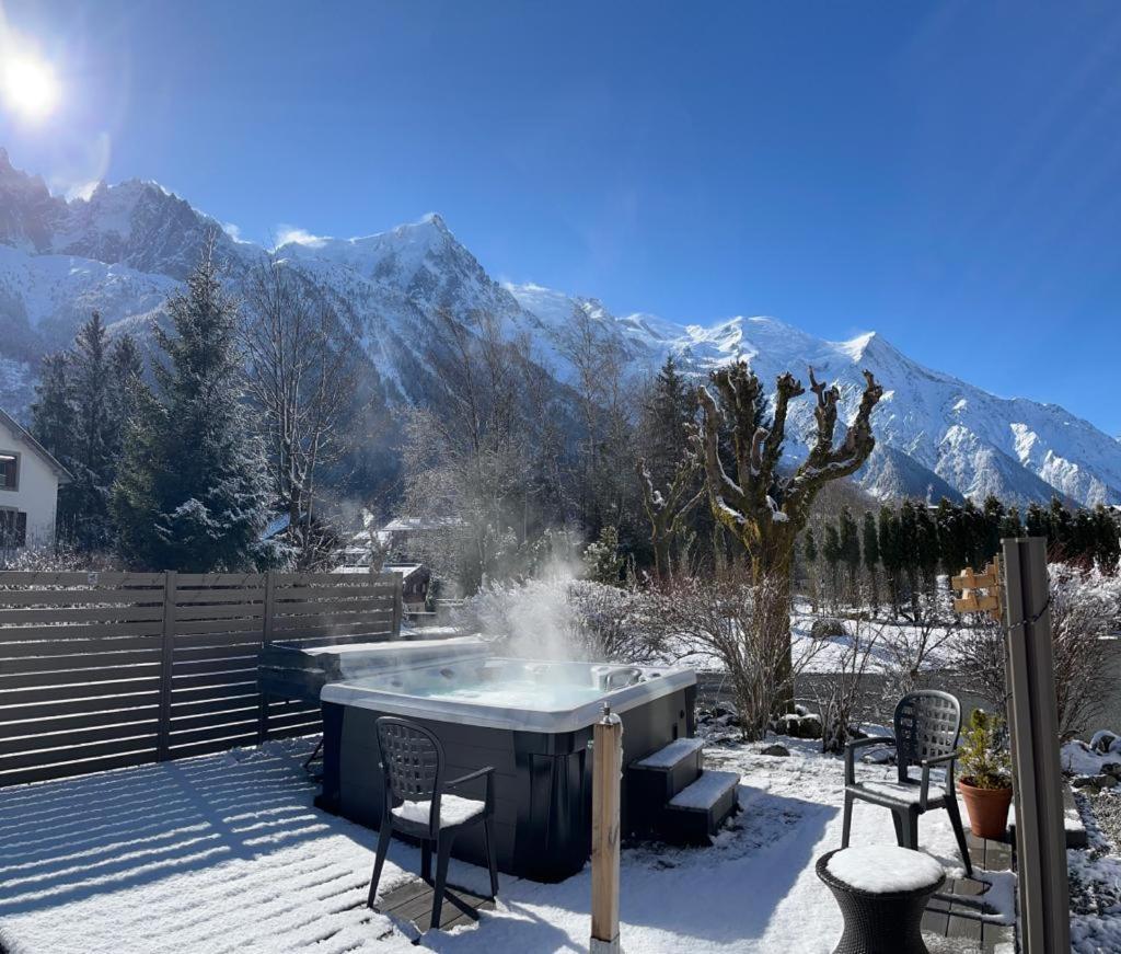 Chalet Hotel La Sapiniere Chamonix Buitenkant foto