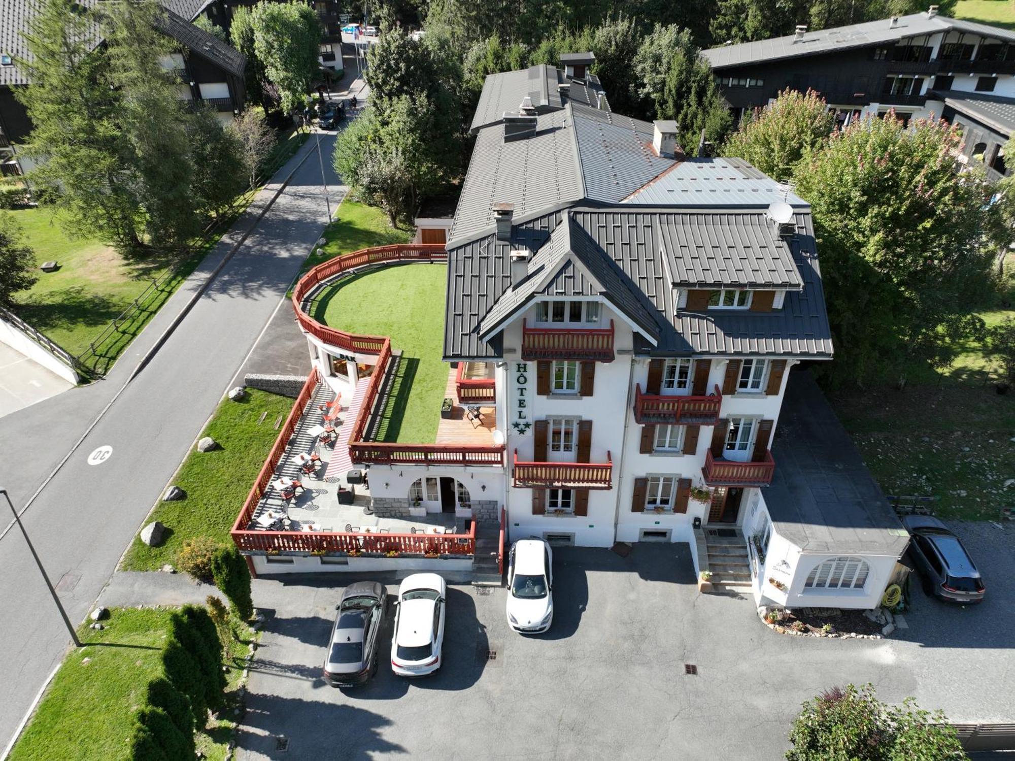 Chalet Hotel La Sapiniere Chamonix Buitenkant foto
