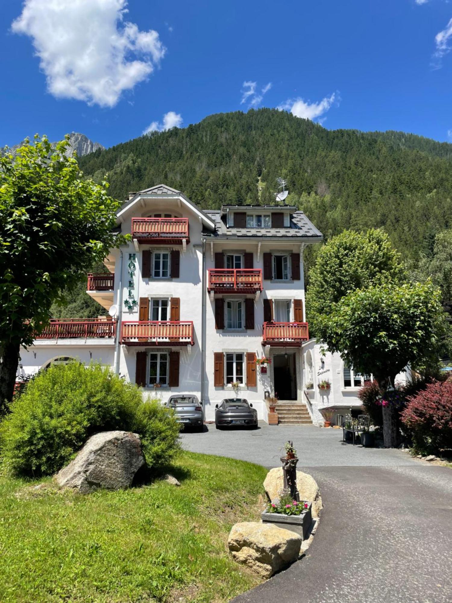 Chalet Hotel La Sapiniere Chamonix Buitenkant foto